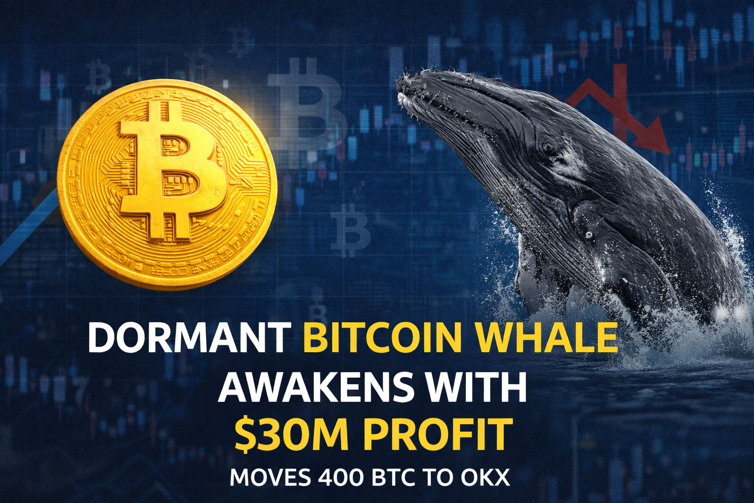 8 साल बाद जागा डॉरमेंट बिटकॉइन व्हेल, 400 BTC मूव कर कमाए ₹250 करोड़ से ज्यादा